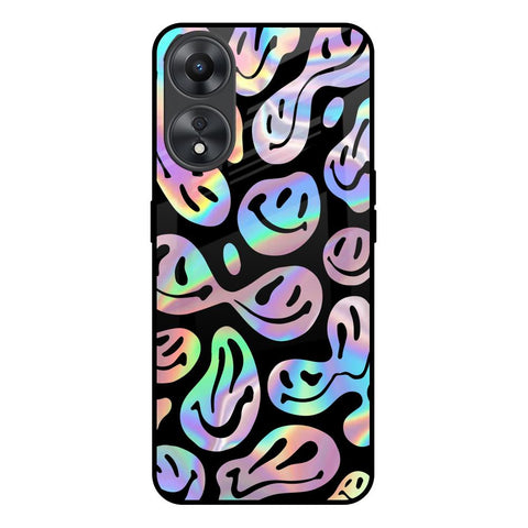Acid Smile Glossy Case for Oppo A58 5G