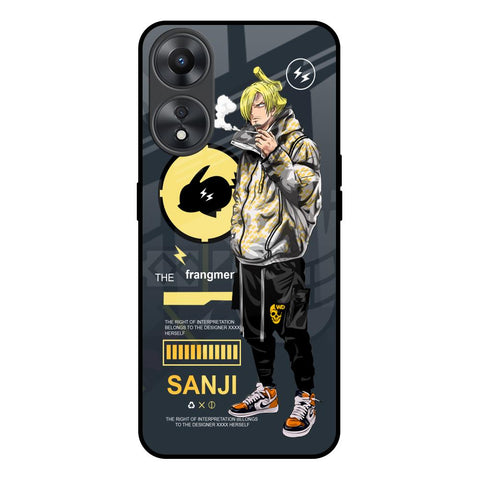 Cool Sanji Glossy Case for Oppo A58 5G