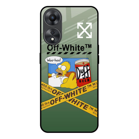 Duff Beer Glossy Case for Oppo A58 5G
