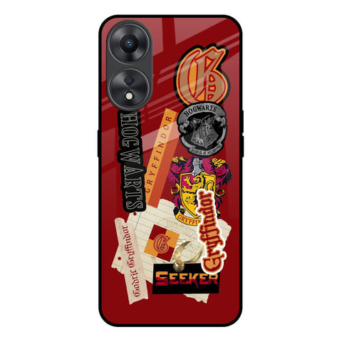 Gryffindor Glossy Case for Oppo A58 5G