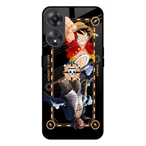 Shanks & Luffy Glossy Case for Oppo A58 5G