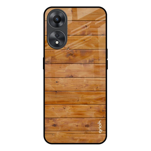 Timberwood Glossy Case for Oppo A58 5G