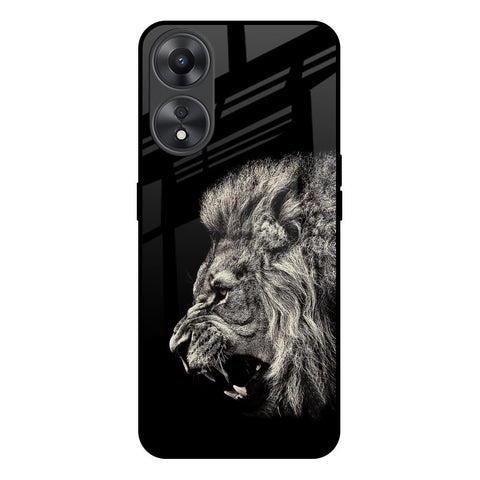 Brave Lion Glossy Case for Oppo A58 5G