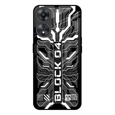 Monochrome Magic Glossy Case for Oppo A58 5G