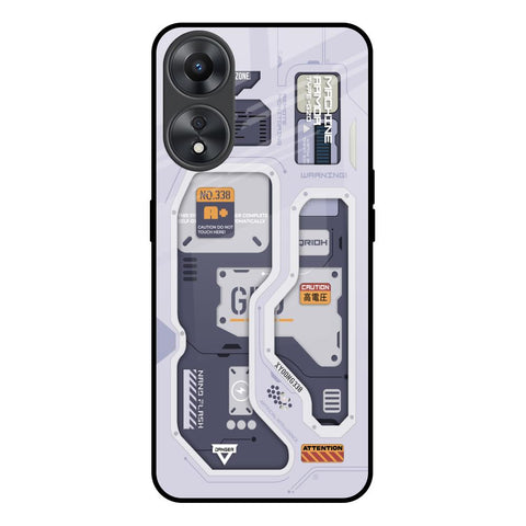 Tech Savvy Glossy Case for Oppo A58 5G