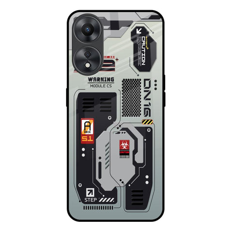 Techno Vibes Glossy Case for Oppo A58 5G