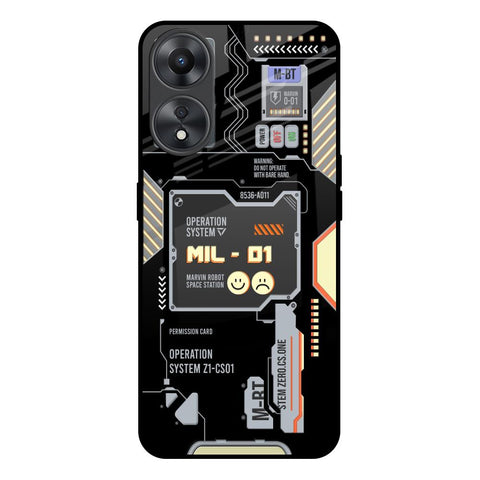Exposed Parts Glossy Case for Oppo A58 5G