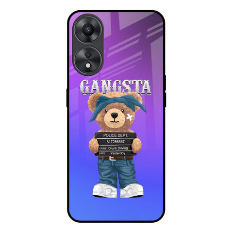 Gangsta Bear Glossy Case for Oppo A58 5G