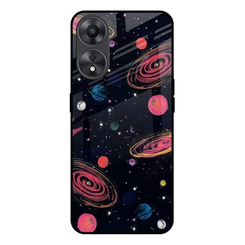 Galaxy In Dream Glossy Case For Oppo A58 5G