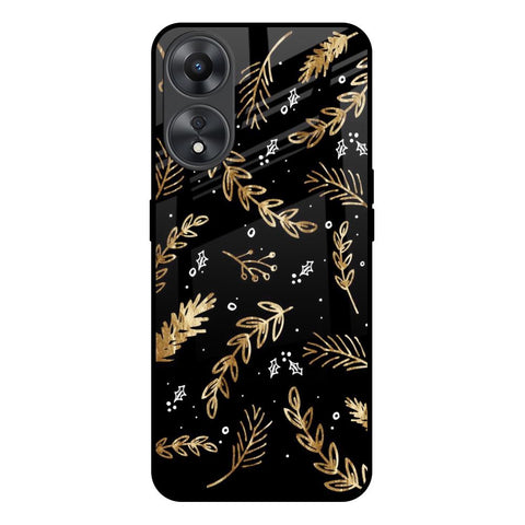 Autumn Leaves Glossy Case for Oppo A58 5G