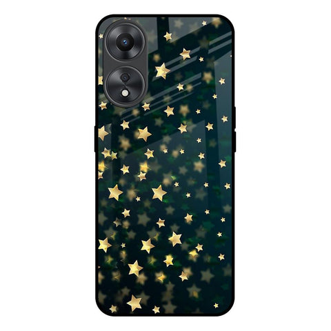 Dazzling Stars Glossy Case For Oppo A58 5G