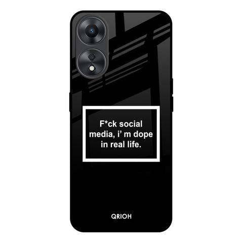 Dope In Life Glossy Case for Oppo A58 5G