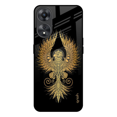 Mythical Phoenix Art Glossy Case for Oppo A58 5G