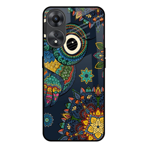 Owl Art Glossy Case for Oppo A58 5G