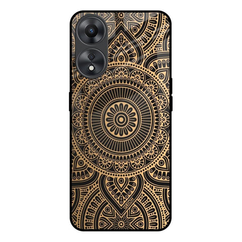 Luxury Mandala Glossy Case for Oppo A58 5G