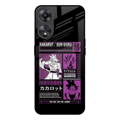 Strongest Warrior Glossy Case for Oppo A58 5G