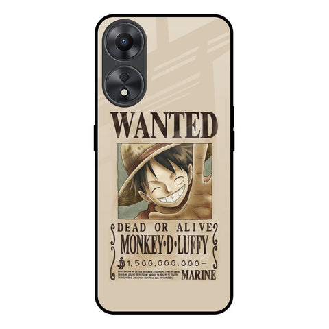 Luffy Wanted Glossy Case for Oppo A58 5G