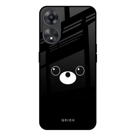 Cute Bear Glossy Case for Oppo A58 5G