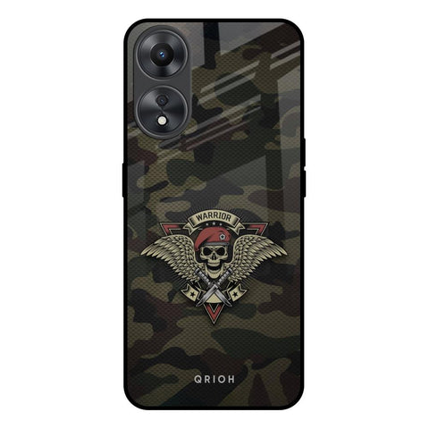 Army Warrior Glossy Case for Oppo A58 5G