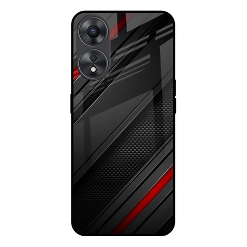 Modern Abstract Glossy Case for Oppo A58 5G
