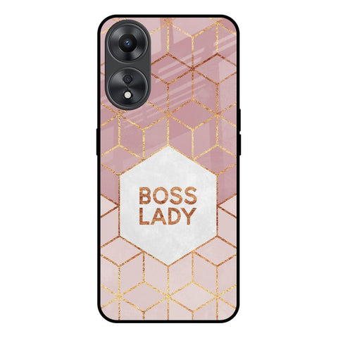 Boss Lady Glossy Case for Oppo A58 5G