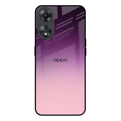 Purple Gradient Glossy case for Oppo A58 5G
