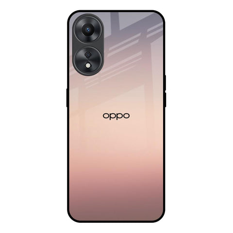 Golden Mauve Glossy Case for Oppo A58 5G