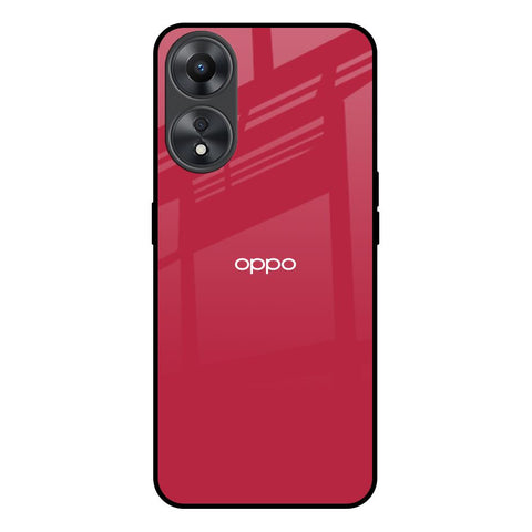 Solo Maroon Glossy case for Oppo A58 5G
