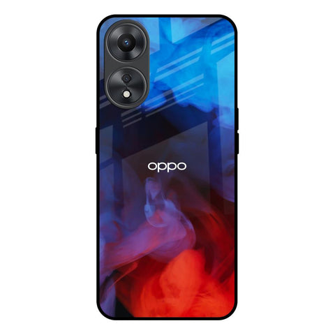 Dim Smoke Glossy Case for Oppo A58 5G