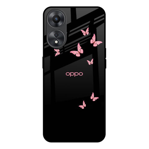 Fly Butterfly Glossy Case for Oppo A58 5G