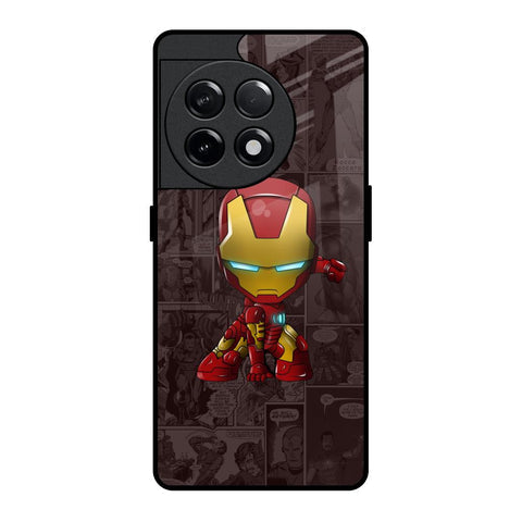 Angry Baby Super Hero Glossy Case for OnePlus 11R 5G