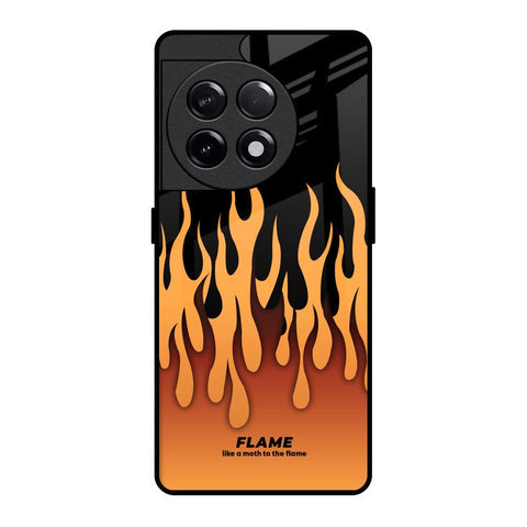 Fire Flame Glossy Case for OnePlus 11R 5G