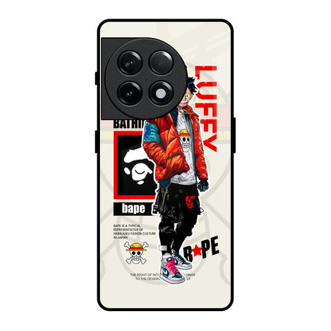 Bape Luffy Glossy Case for OnePlus 11R 5G