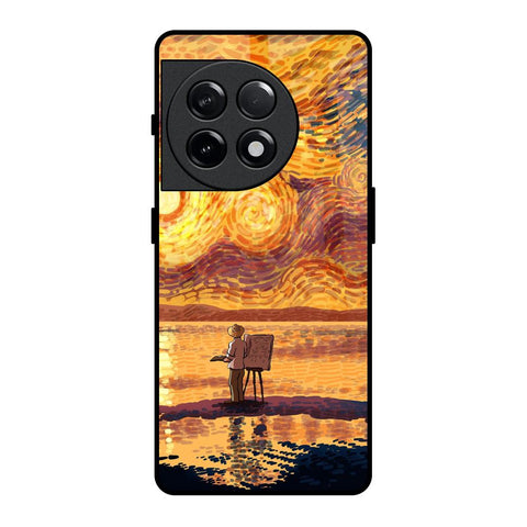 Sunset Vincent Glossy Case for OnePlus 11R 5G