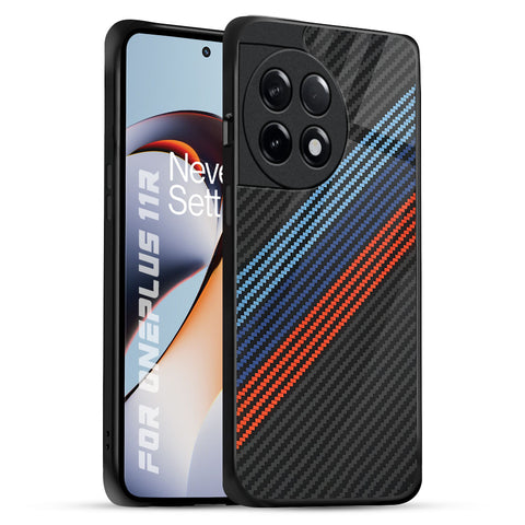 Carbon Inspired Glossy Case for OnePlus 11R 5G