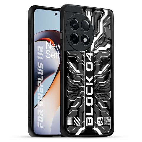 Monochrome Magic Glossy Case for OnePlus 11R 5G