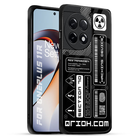 Futuristic Art Glossy Case for OnePlus 11R 5G