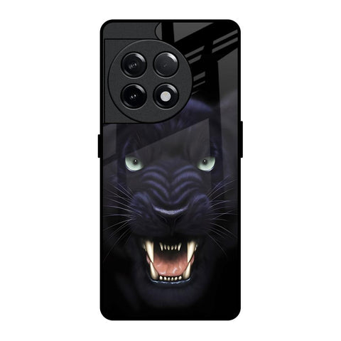 Angry Black Leopard Glossy Case for OnePlus 11R 5G