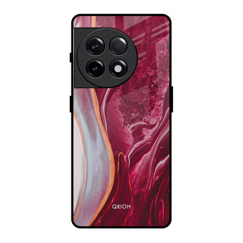 Crimson Ruby Glossy Case for OnePlus 11R 5G