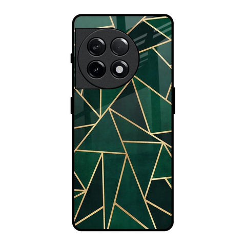 Abstract Green Glossy Case For OnePlus 11R 5G