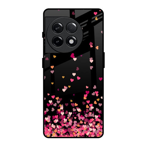 Heart Rain Fall Glossy Case For OnePlus 11R 5G