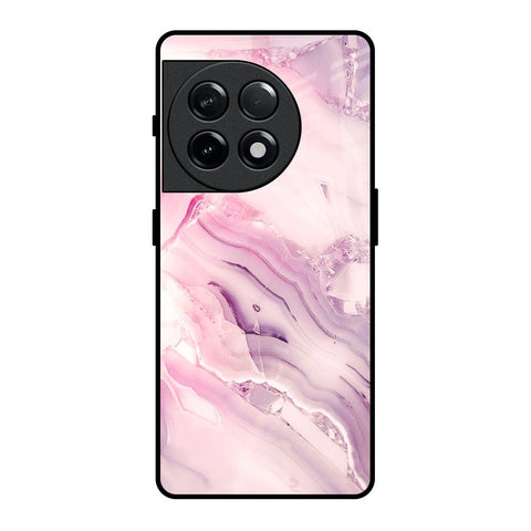 Diamond Pink Gradient Glossy Case For OnePlus 11R 5G