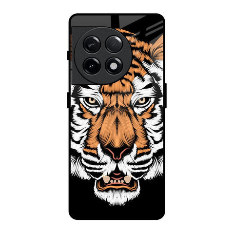 Angry Tiger Glossy Case For OnePlus 11R 5G