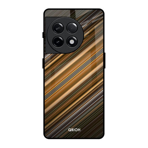 Diagonal Slash Pattern Glossy Case for OnePlus 11R 5G