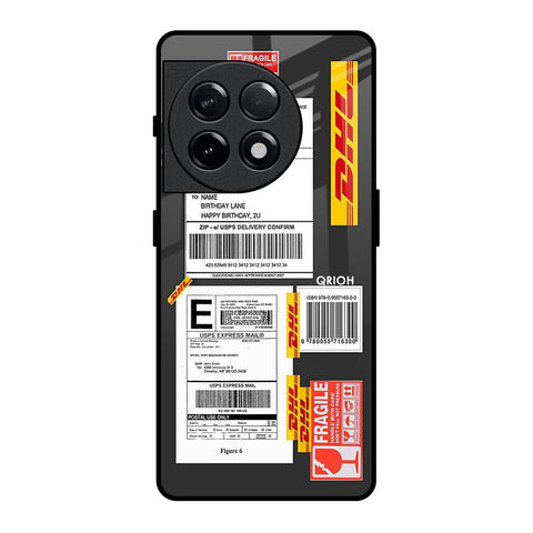 Cool Barcode Label Glossy Case For OnePlus 11R 5G