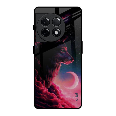 Moon Wolf Glossy Case for OnePlus 11R 5G