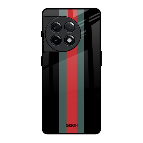 Vertical Stripes Glossy Case for OnePlus 11R 5G