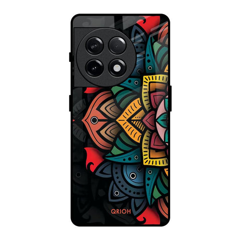 Retro Gorgeous Flower Glossy Case for OnePlus 11R 5G