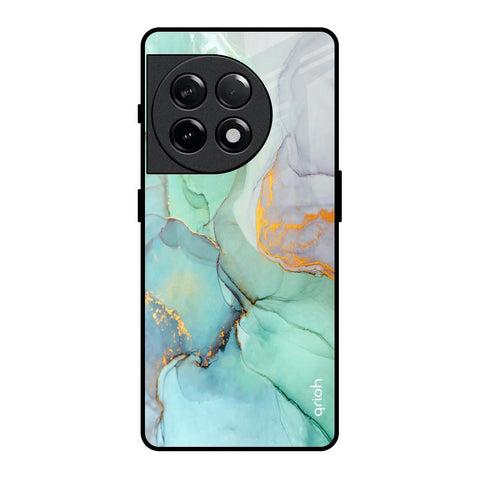 Green Marble Glossy Case for OnePlus 11R 5G