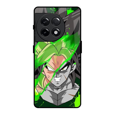 Anime Green Splash Glossy Case for OnePlus 11R 5G